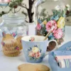 GreenGate Tasse Laura dusty blue