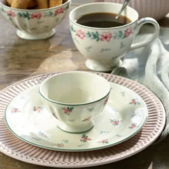 GreenGate Tasse pale grey Jalia inside