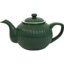 GreenGate Teekanne Alice pinewood green
