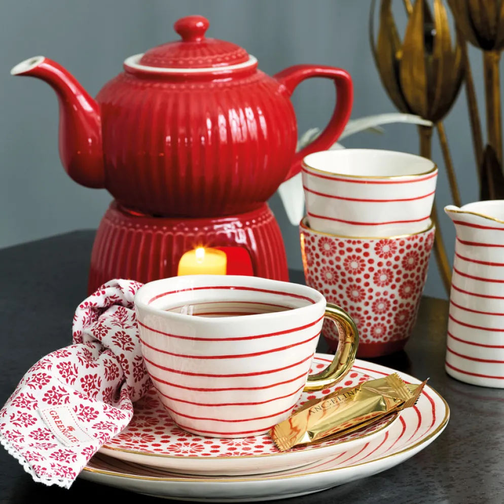GreenGate Teekanne Alice Red