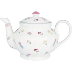 GreenGate Teekanne Lianca white