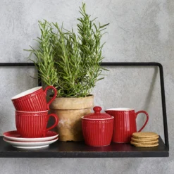 GreenGate Teetasse Alice Red