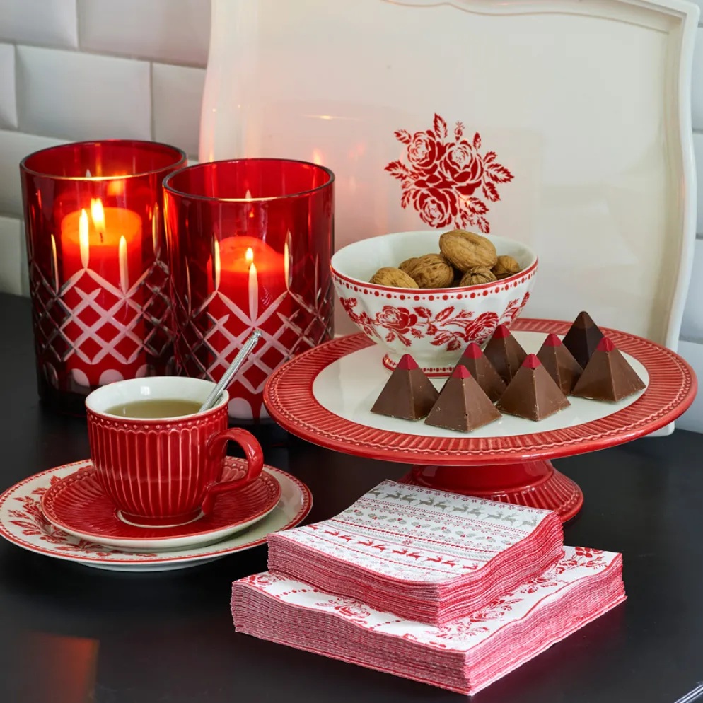 GreenGate Teetasse Alice Red