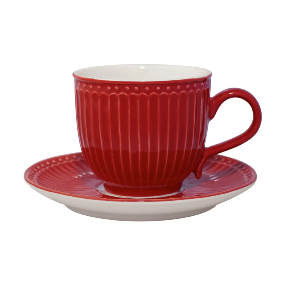 GreenGate Teetasse Alice Red