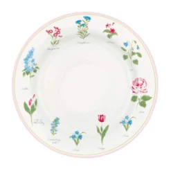 GreenGate Teller Agnes white 20,2 cm
