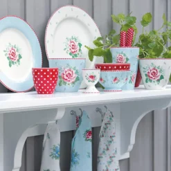 GreenGate Teller Alivia pale blue 20,2 cm