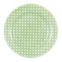 GreenGate Teller Dotty pale green 20,2 cm