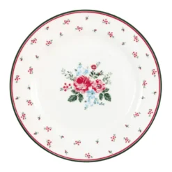 GreenGate Teller Erica white 20,2 cm