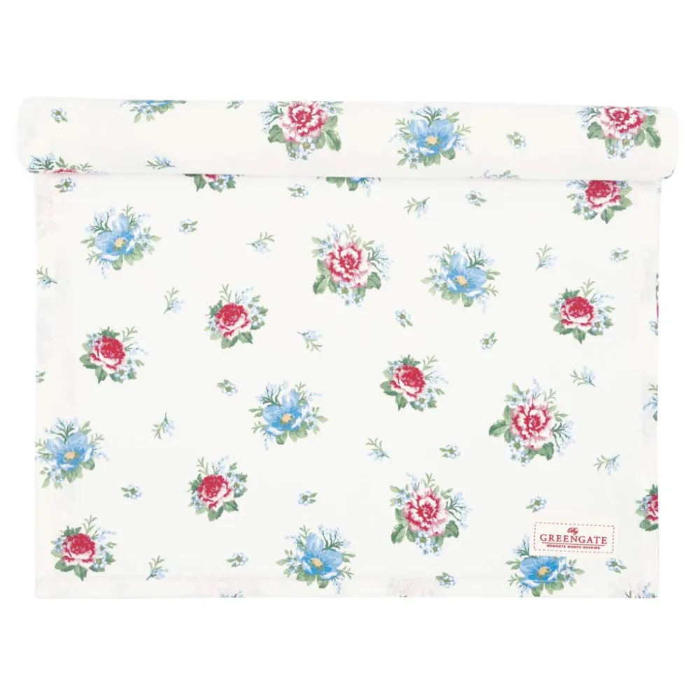 GreenGate Tischläufer Alivia white