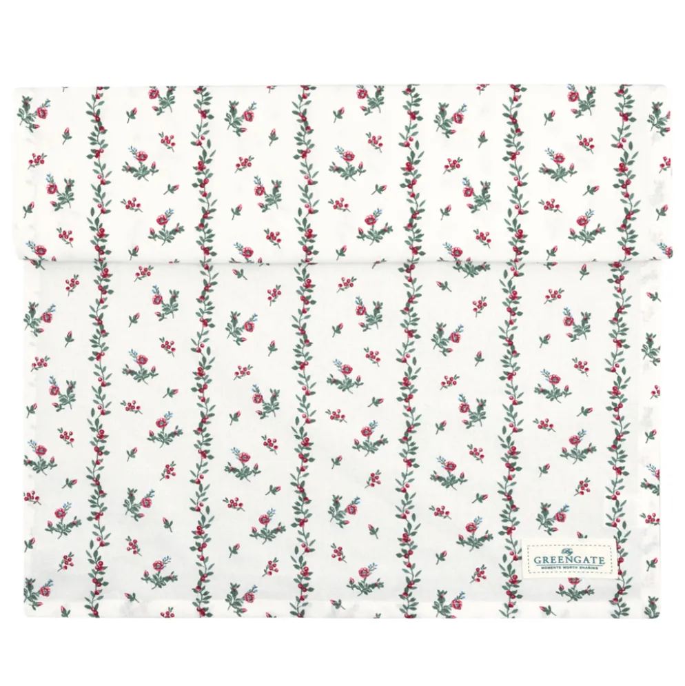 GreenGate Tischläufer Gracy white