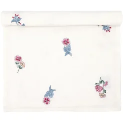 GreenGate Tischläufer Portia white bestickt 45x140cm