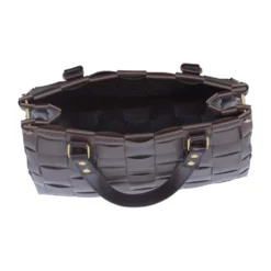 Handed By Handtasche Charlotte Espresso Brown XS