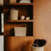 Handed By Runder Korb Celeste natural light brown M mit Griffen