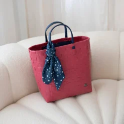 Handed By Shopper Bliss cherry red S Innentasche und Tuch