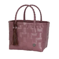 Handed By Tasche Mini Paris rustic pink XS/dark chocolate