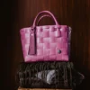 Handed By Tasche Mini Paris Shopper raspberry pink XS