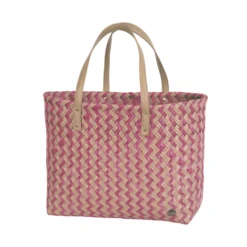 Handed By Tasche Shopper Faye natural brown / raspberry pink M