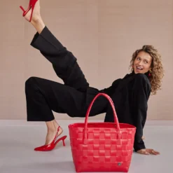 Handed By Tasche Shopper Paris pepper red