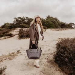 Handed By Tasche Shopper Paris cedar brown S