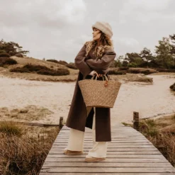 Handed By Tasche Shopper Sofia natural light brown M