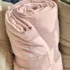 IB LAURSEN Klassische Tagesdecke Quilt rosa