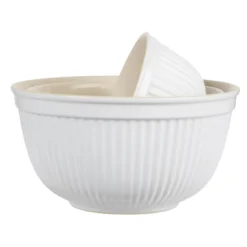 IB LAURSEN Mynte Schalen Pure White 3er-Set