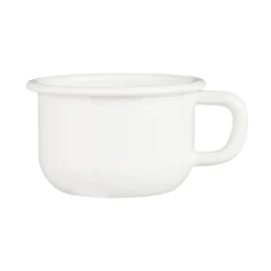 IB LAURSEN Tasse Emaille weiß