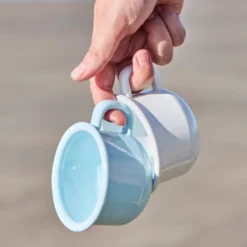IB LAURSEN Tasse Emaille weiß