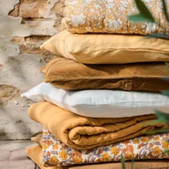 IB LAURSEN Vintage Tagesdecke Quilt harvest yellow