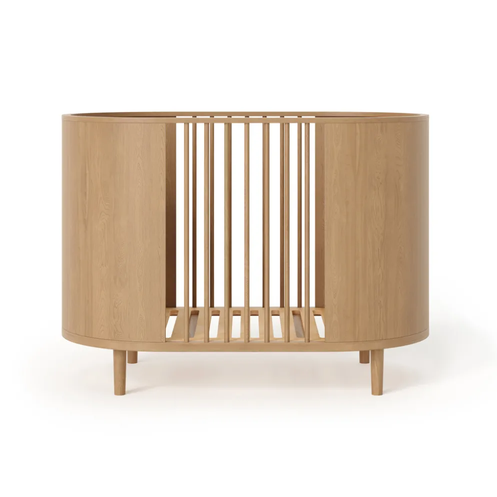 Kas Kopenhagen Babybett Kai Oak inkl. Matratze