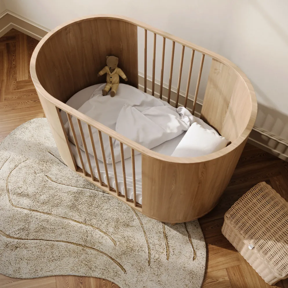 Kas Kopenhagen Babybett Kai Oak inkl. Matratze