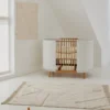 Kas Kopenhagen Babybett Kai White Oak inkl. Matratze