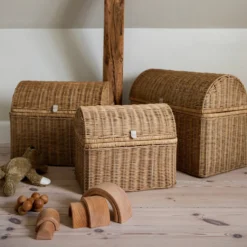 Kas Kopenhagen Korb light brown 3er-Set
