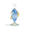 &klevering Kerzenhalter fish blue