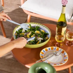 &klevering Salatbesteck Boavista Blue