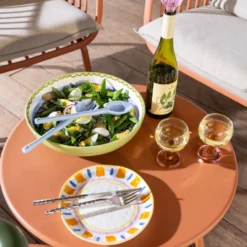 &klevering Salatbesteck Boavista Blue