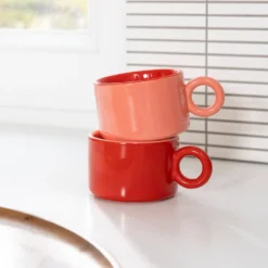 &klevering Tasse chiquito red 2er-Set