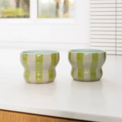 &klevering Tasse circus large green 2er-Set