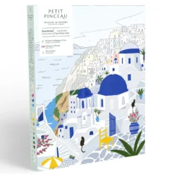 La Petite Épicerie Malen nach Zahlen Set Santorini