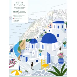 La Petite Épicerie Malen nach Zahlen Set Santorini