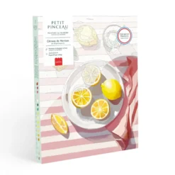 La Petite Épicerie Malen nach Zahlen Set Zitronen