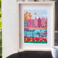 La Petite Épicerie Malen nach Zahlen Set Amsterdam