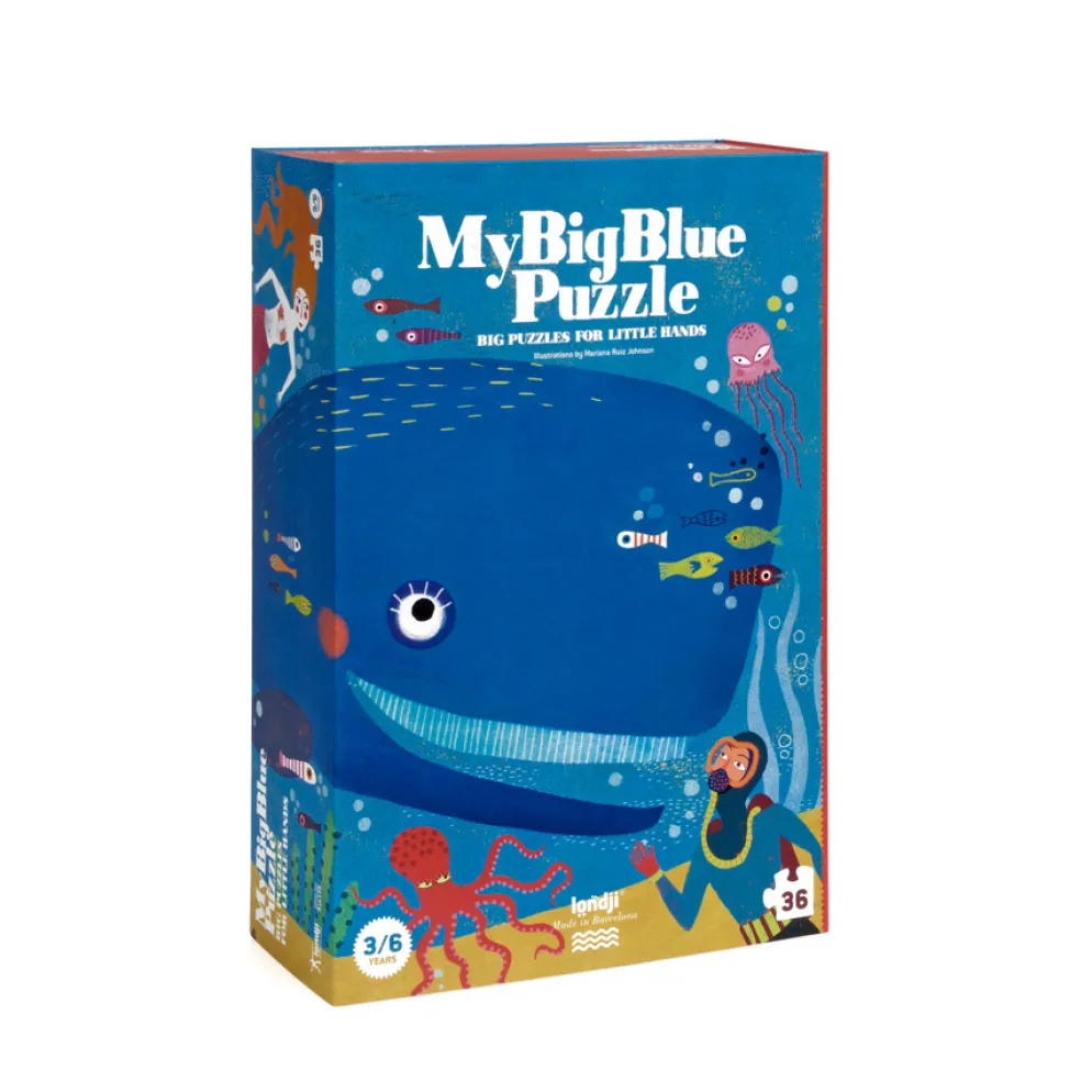 Londji Puzzle My Big Blue 36-teilig