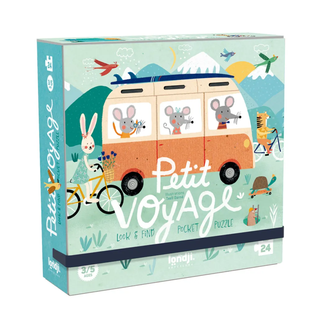 Londji Puzzle Petit Voyage 24-teilig