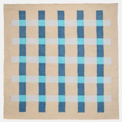Matias Moellenbach Teppich Jute Blue Notes