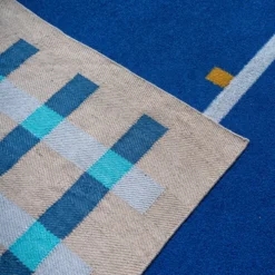 Matias Moellenbach Teppich Jute Blue Notes