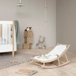 Oliver Furniture Baby- & Kleinkindwippe Wood Eiche/ Weiß