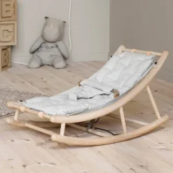 Oliver Furniture Baby- & Kleinkindwippe Wood Eiche/Grau