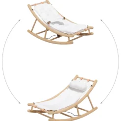 Oliver Furniture Baby- & Kleinkindwippe Wood Eiche/Grau