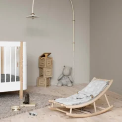 Oliver Furniture Baby- & Kleinkindwippe Wood Eiche/Grau